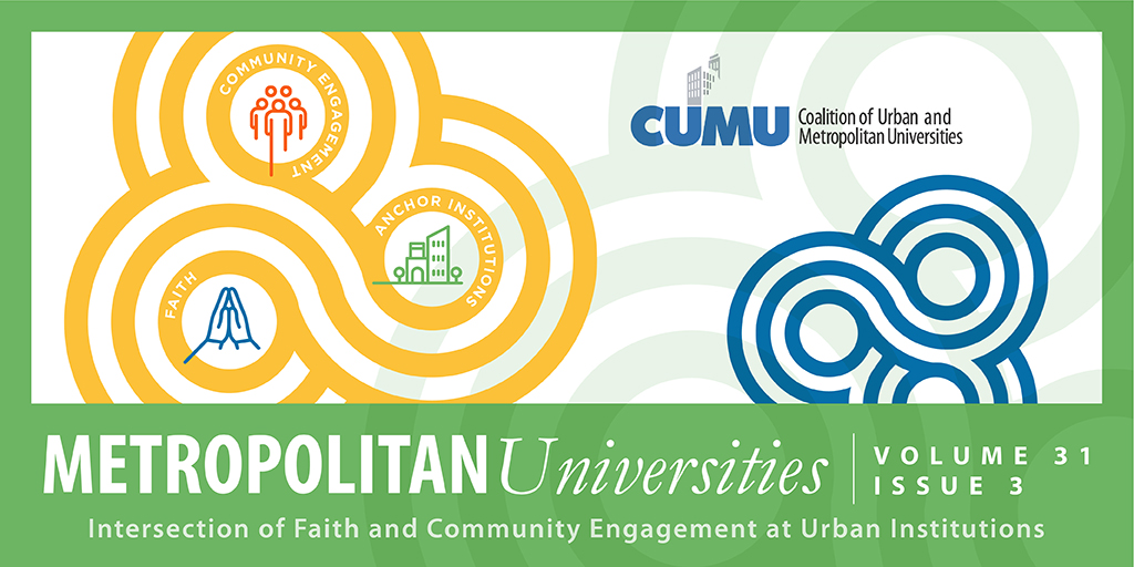 					View Vol. 31 No. 3 (2020): The Intersection of Faith and Community Engagement at Urban Institutions
				