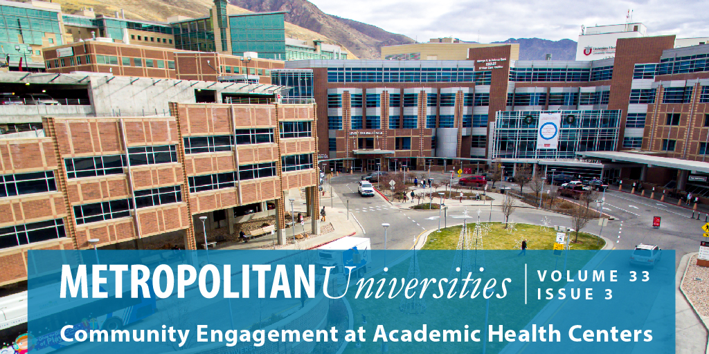 					View Vol. 33 No. 3 (2022): Community Engagement at Academic Health Centers
				