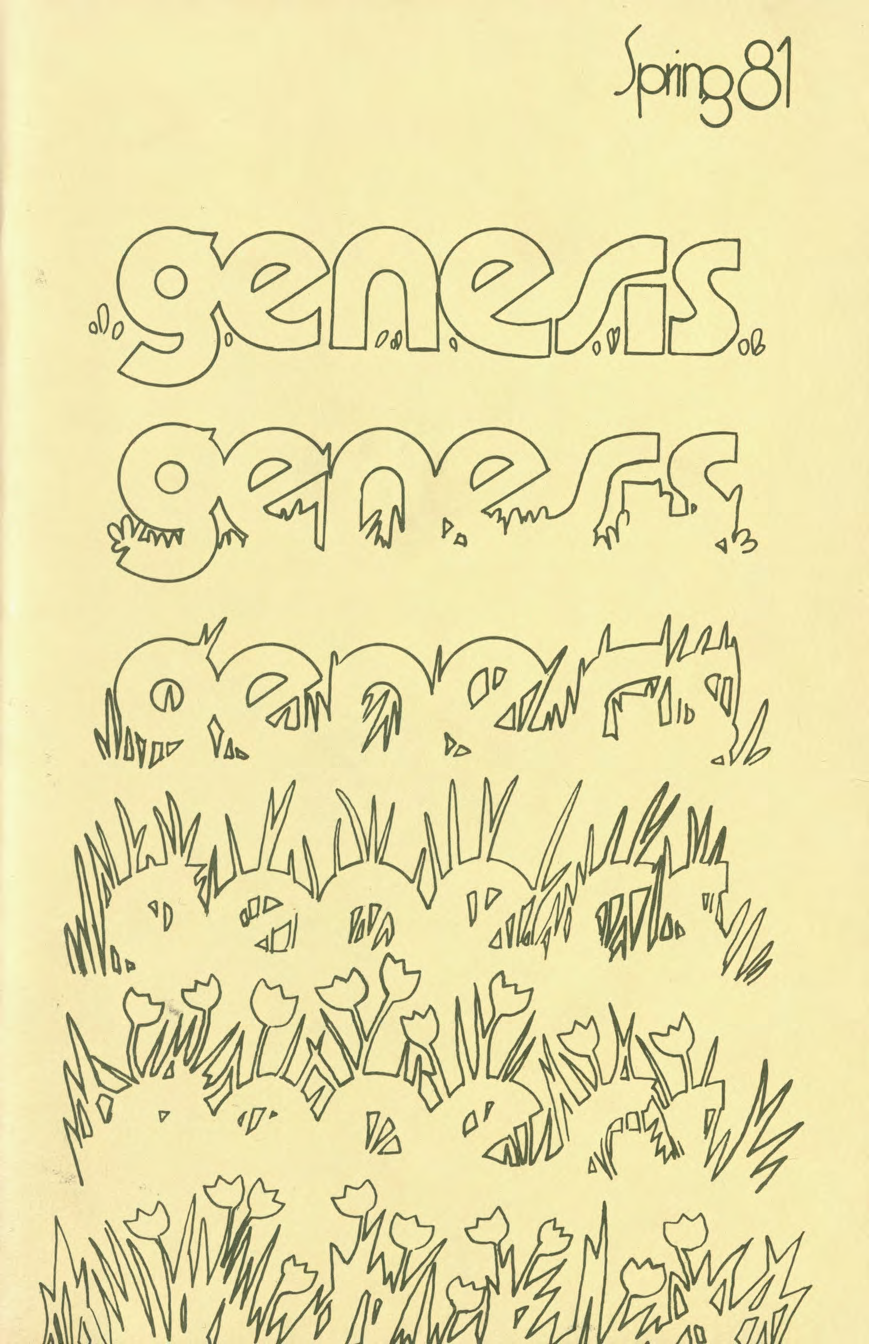 genesis spring 1981 cover